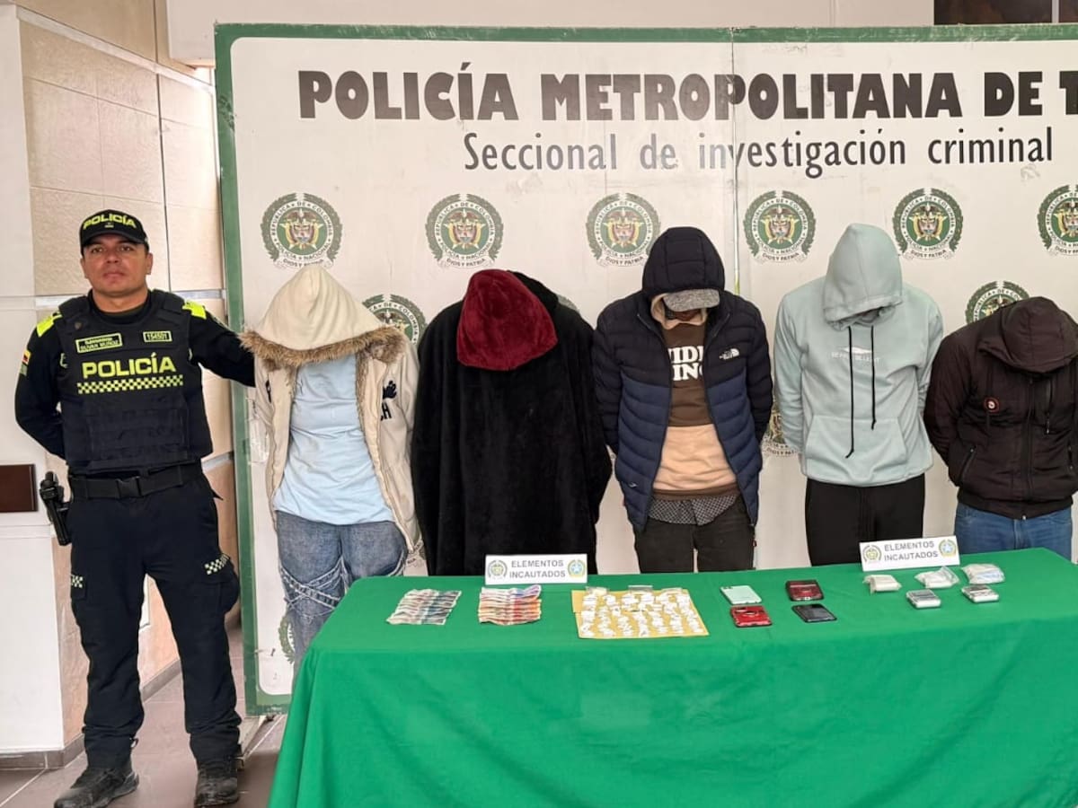Caen “Los Kiskis”: desmantelan red que distribuía hasta 900 dosis diarias de droga en Tunja