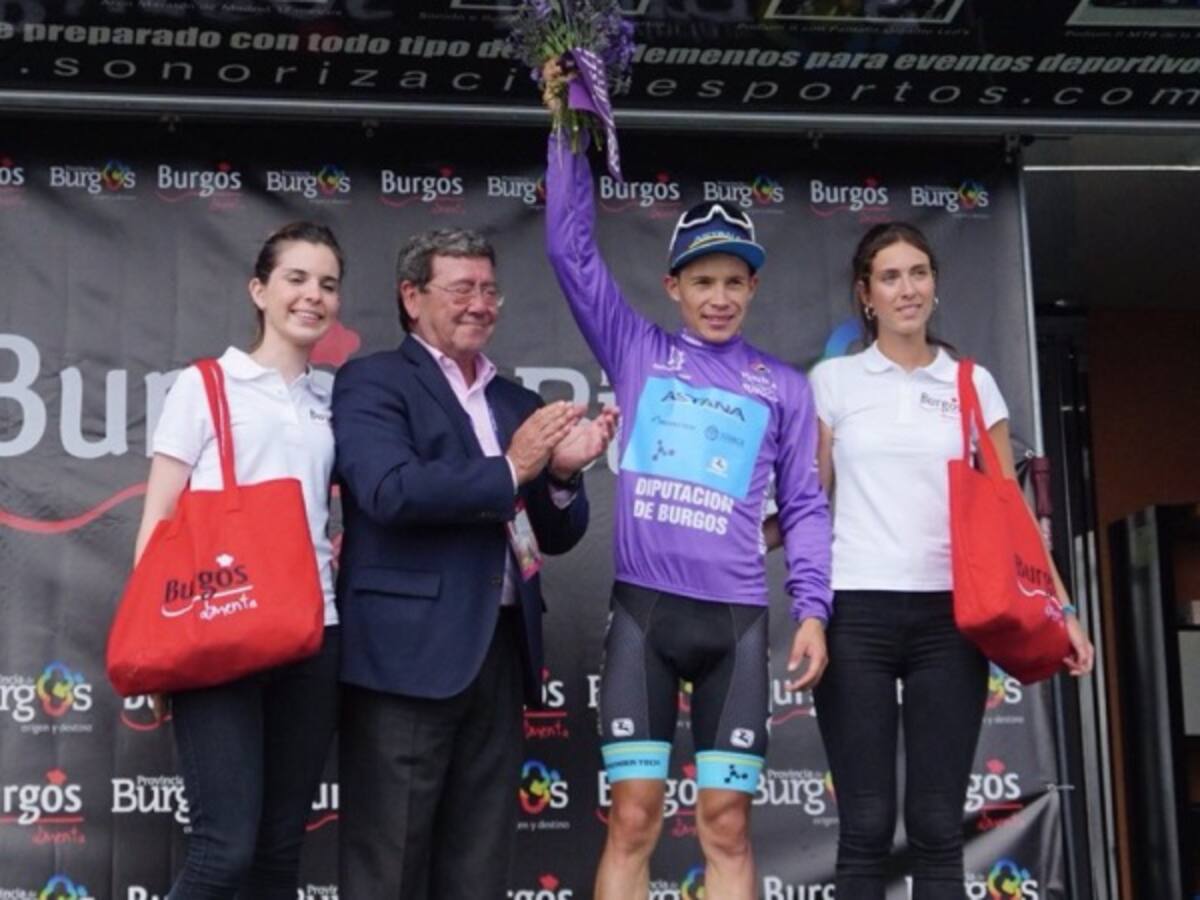 'Supermán' ganó tercera etapa de la Vuelta a Burgos y se trepó al liderato