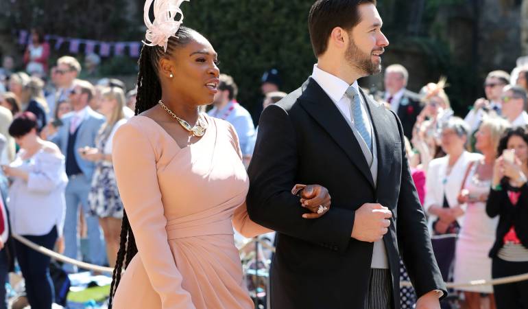 Serena Williams y su esposo