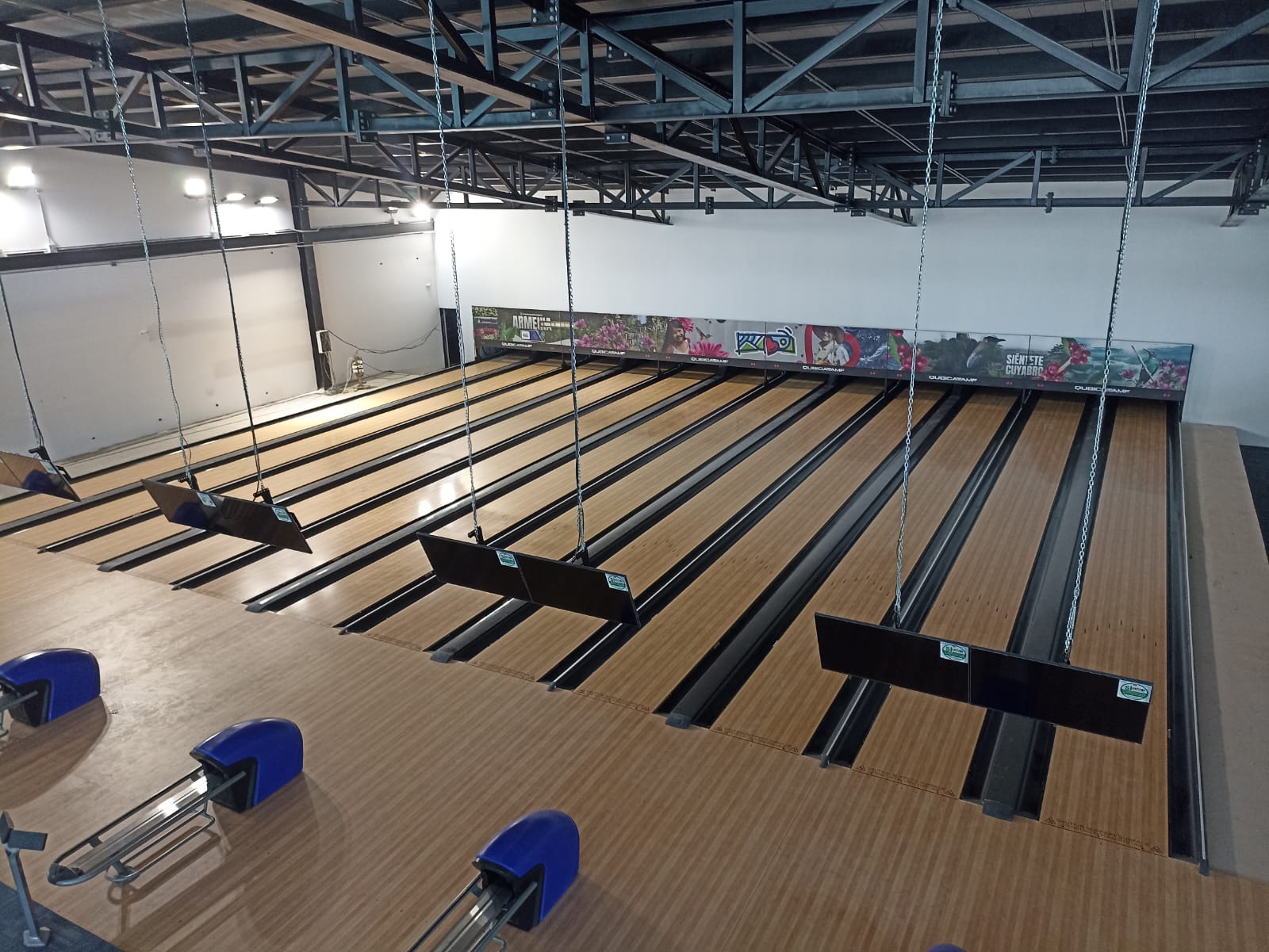 Nueva bolera municipal lista para los Juegos Nacionales en Armenia. Foto: Adrián Trejos
