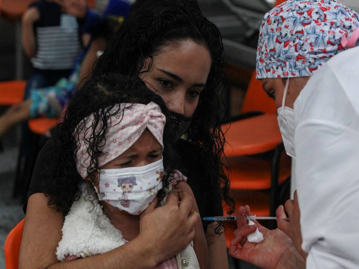 Se retoma en Montería la vacunación de los menores de 3 a 11 años