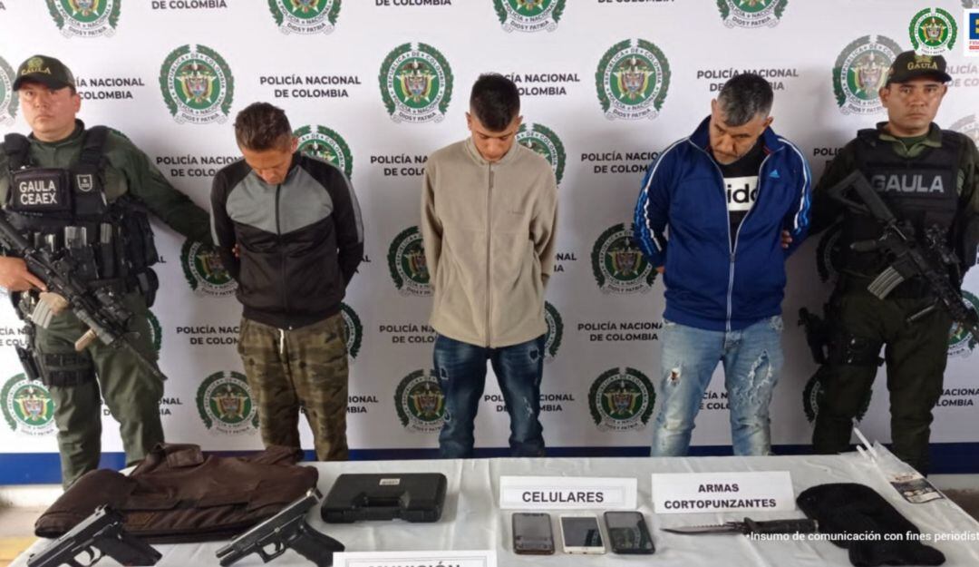 Tres detendios por intento de secuestro.
