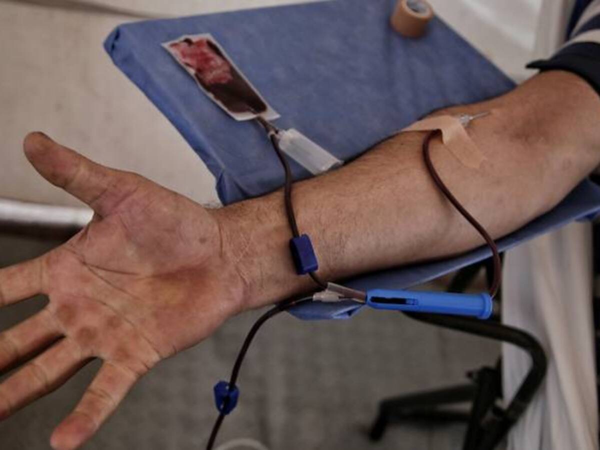 25 de cada 1.000 personas son donantes de sangre en el país
