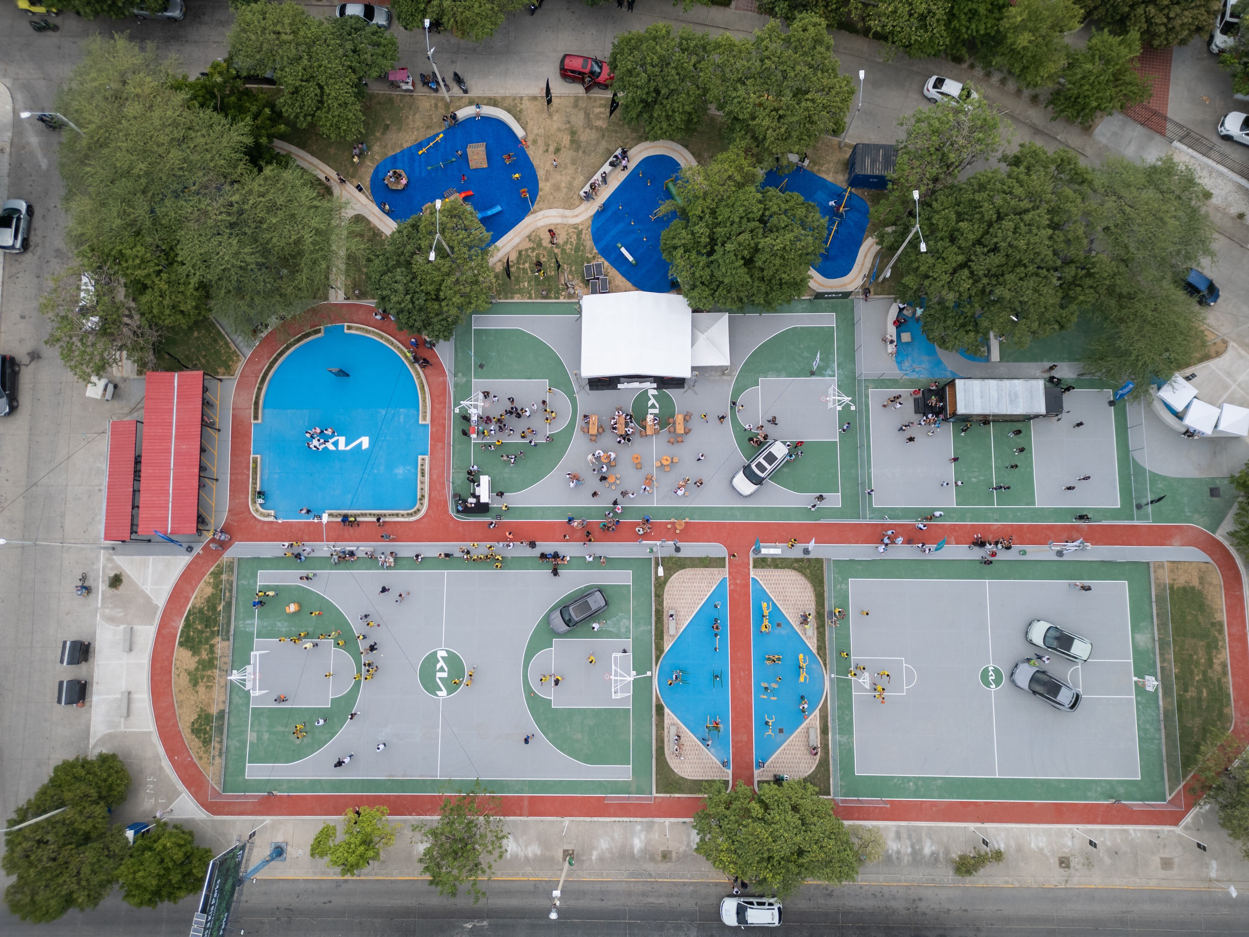 Kia Parks entregó a Santa Marta un parque de 5.100 m² completamente renovado y sostenible,