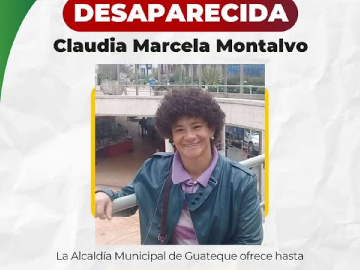 Autoridades de Guateque siguen en la búsqueda de Claudia Marcela Montalvo