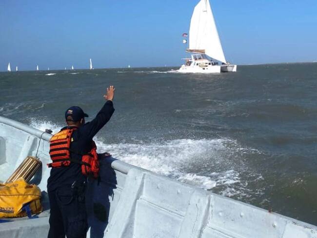 La regata Ocean Cruising Club - Occ Suzie Too llega a las Islas del Rosario