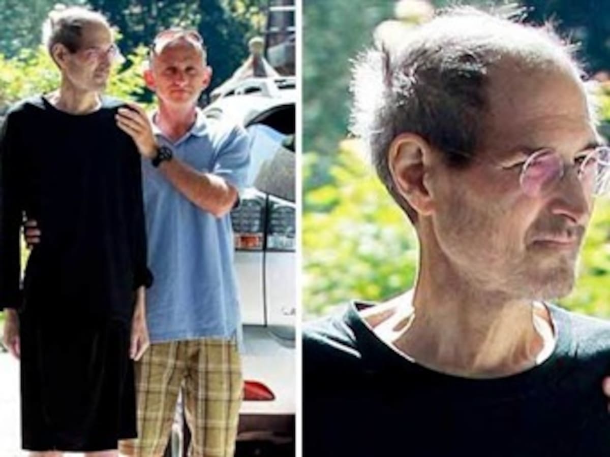 Impresionantes imágenes revelan el avanzado deterioro de la salud de Steve Jobs