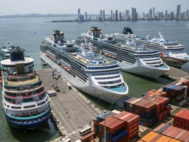 En época de fin de año llegarán 21 cruceros con 56.000 turistas a Cartagena