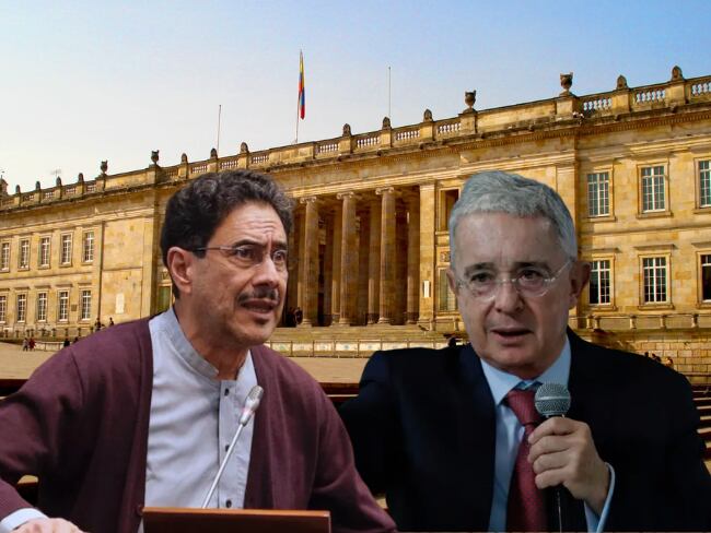 Polémica entre Álvaro Uribe e Iván Cepeda. / Foto: Suministrada