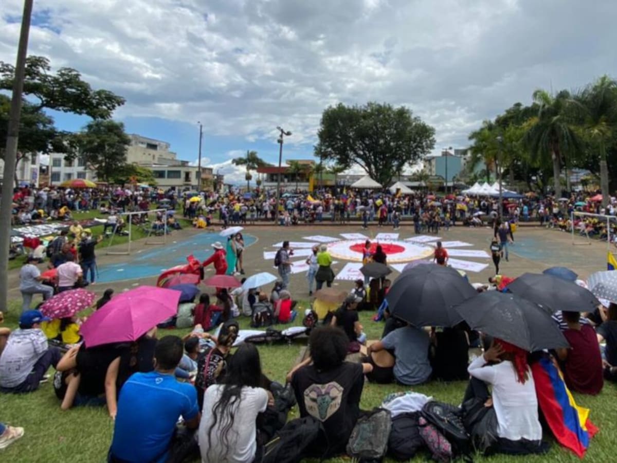 Jóvenes de Risaralda denuncian estar amenazados por participar en el paro