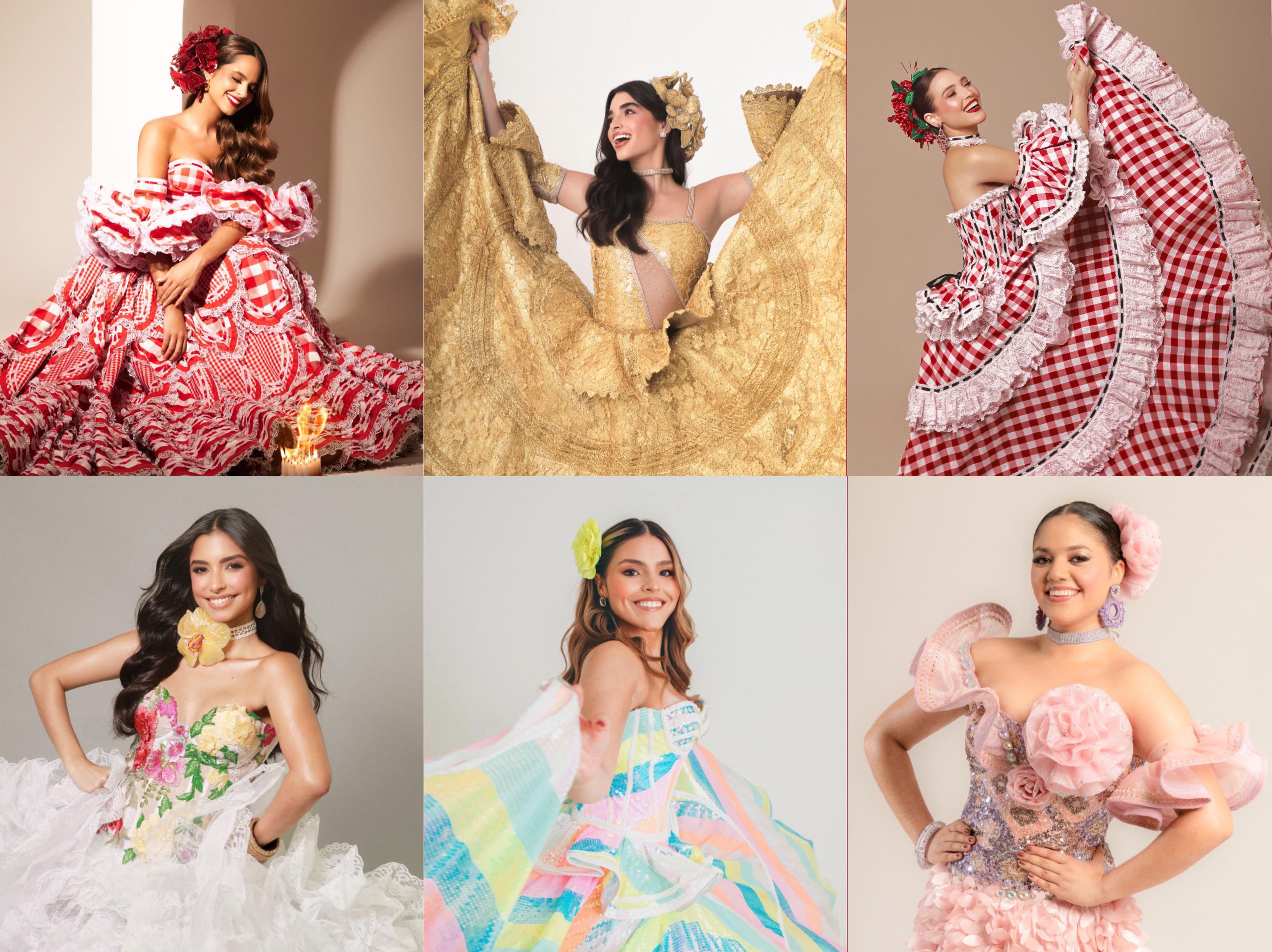 Candidatas a Reina del Carnaval de Barranquilla. Foto: CarnavalSA
