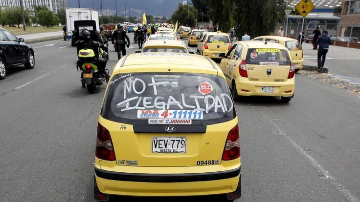 Prográmese: Hoy hay paro de taxistas en el Área