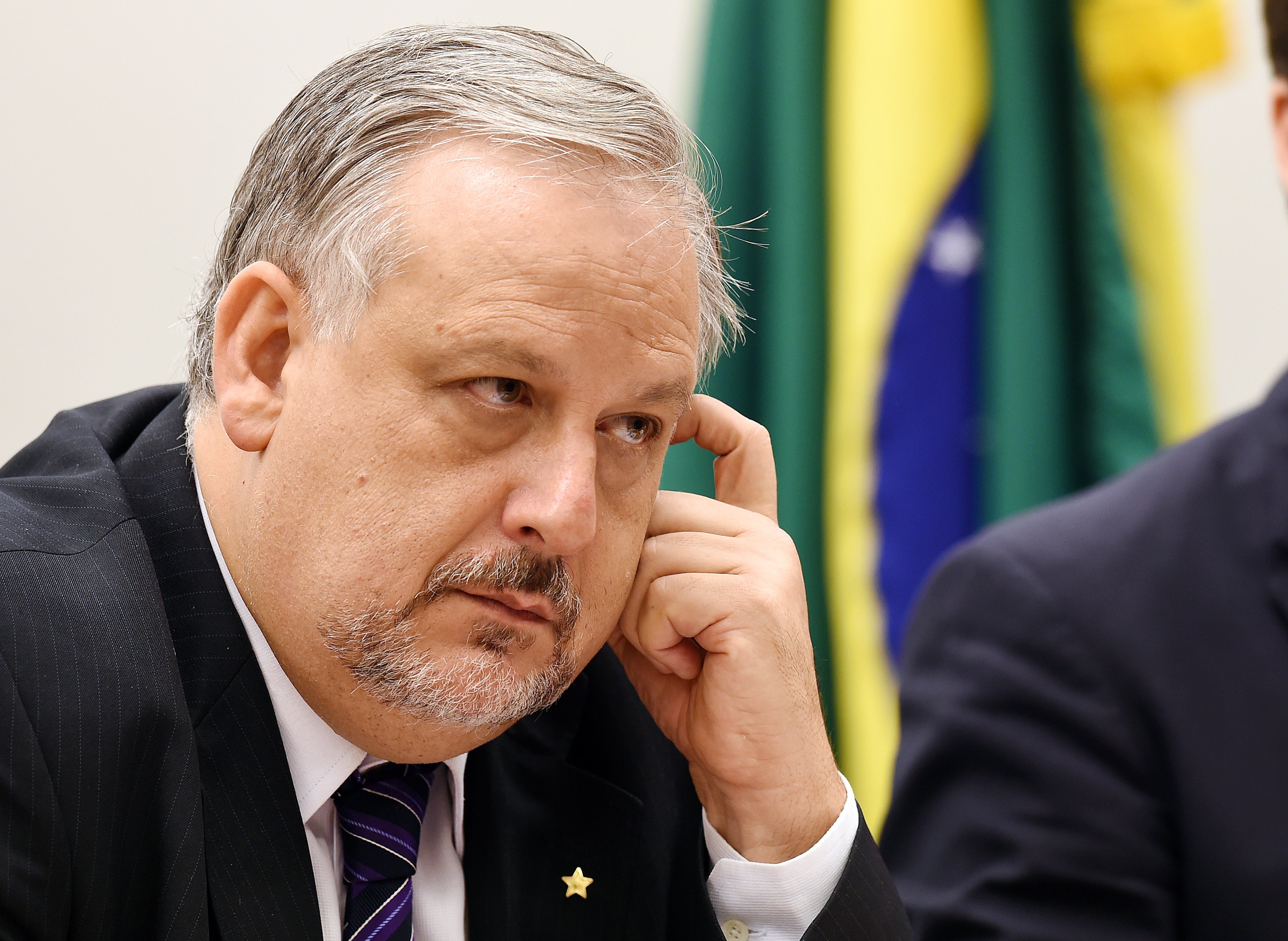 Ricardo Berzoine. (Photo credit should read EVARISTO SA/AFP via Getty Images)