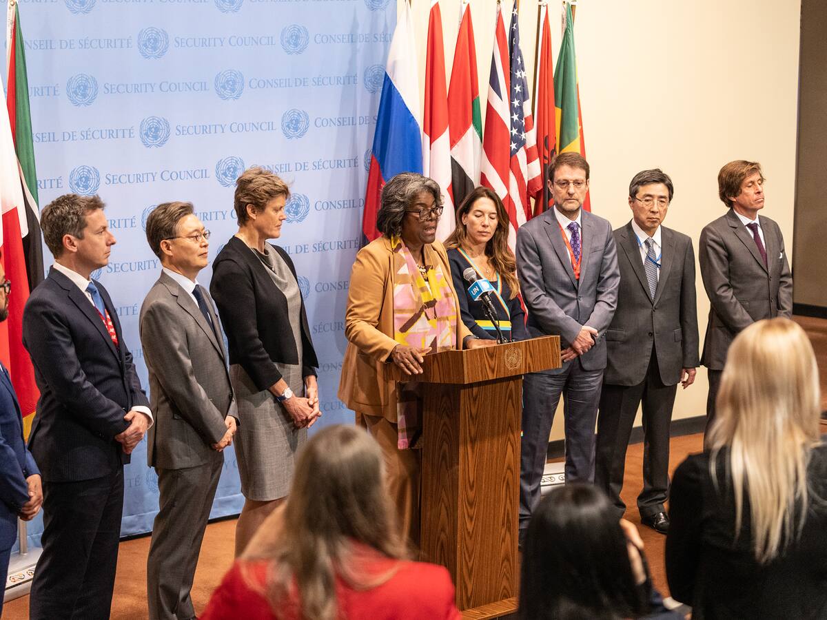 La resolución de Argelia para el cese al fuego en Gaza no fue aprobada por EE.UU