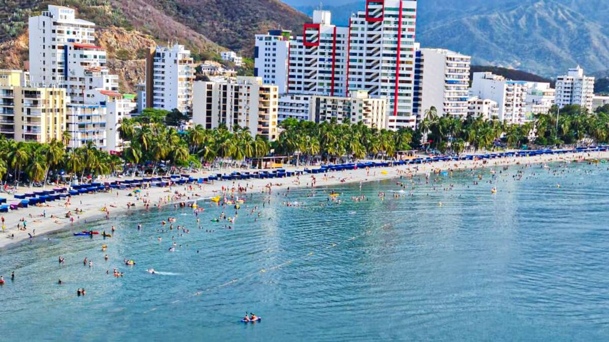 Más de 216 mil turistas visitaron Santa Marta durante la temporada alta