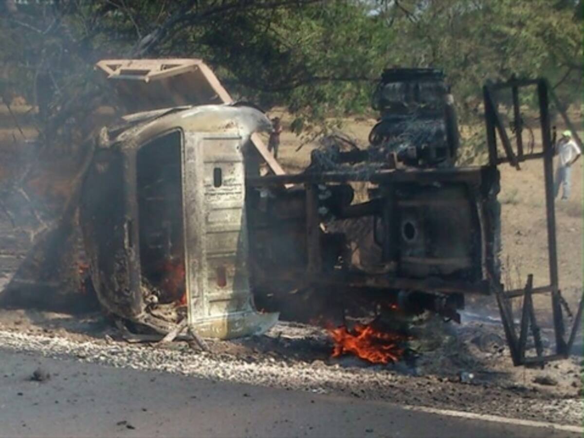 Tres muertos deja caravana de gasolina de contrabando en La Guajira