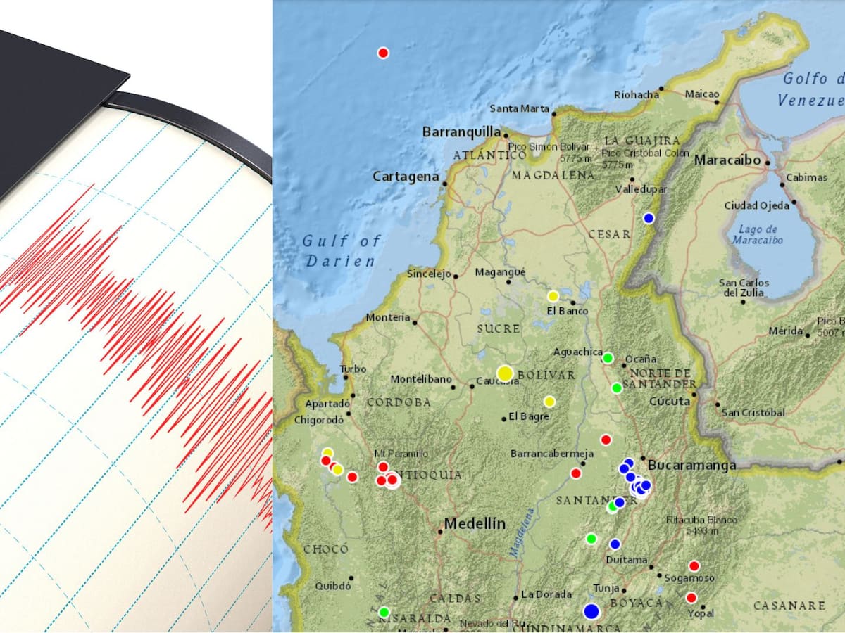 ¿En dónde fue?: Temblor HOY 3 de junio en Colombia, así se sintió