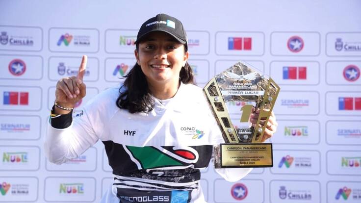 Sharid Fayad, campeona del Campeonato Panamericano de BMX
