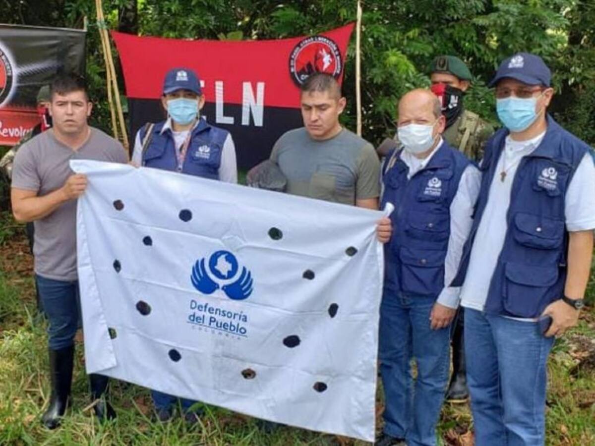 El ELN liberó a dos militares que había secuestrado en Arauca