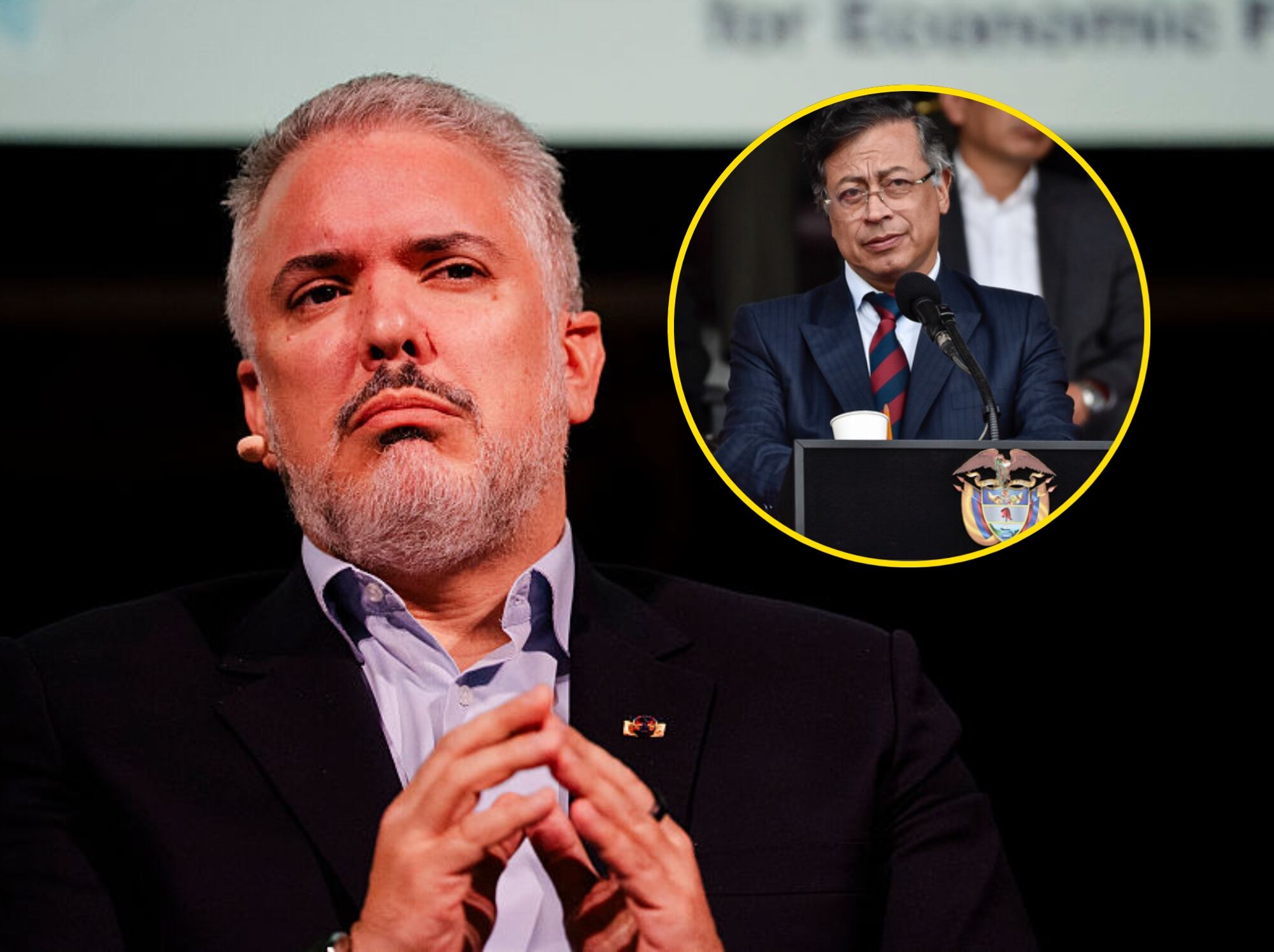 Iván Duque y Gustavo Petro. Fotos: (Photo By Mateo Lanzuela/Europa Press via Getty Images) / (Colprensa - Cristian Bayona).