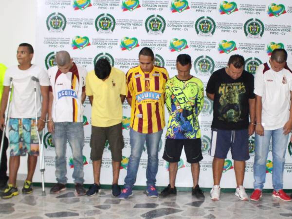 Caen "Los Barristas" en Ibagué
