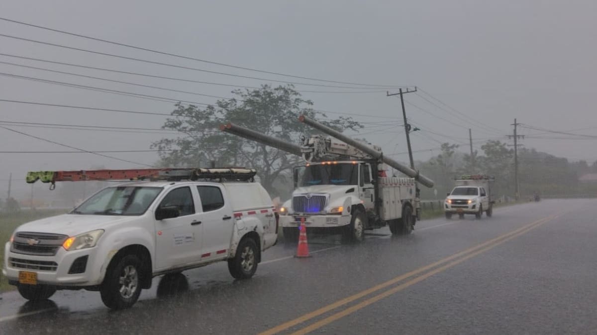 Paso de onda tropical genera fuertes lluvias en Córdoba: varias zonas están sin energía eléctrica