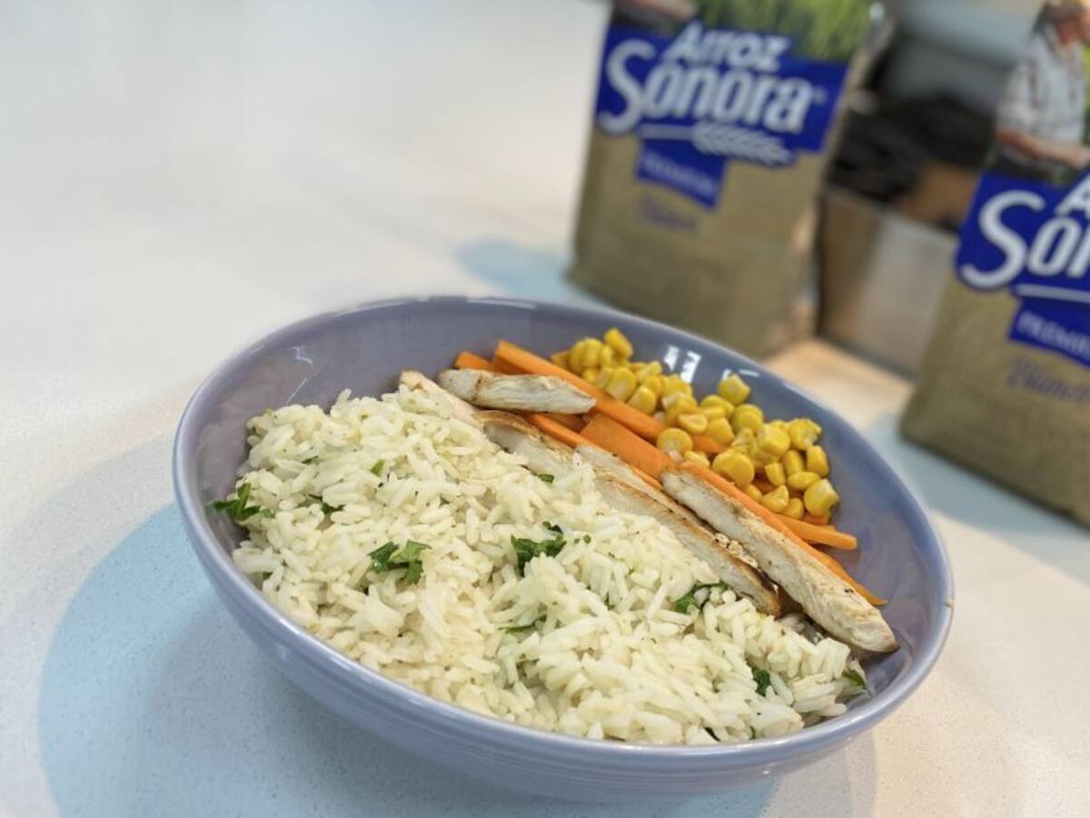 Bowl de verduras con Arroz Sonora Premium