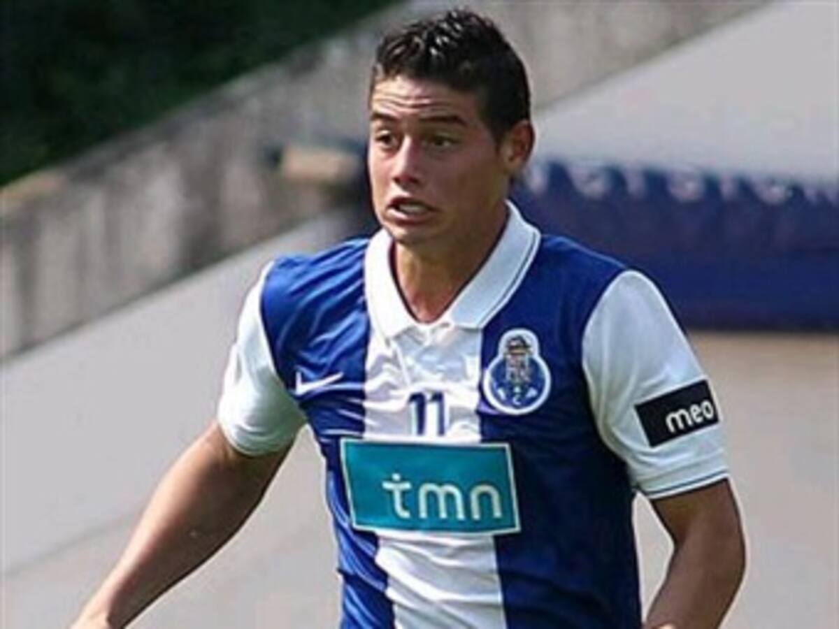 El juvenil volante colombiano James Rodríguez alabó la mentalidad del Oporto