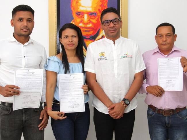 Gobernación nombró tres nuevos docentes para Montecristo, sur de Bolívar