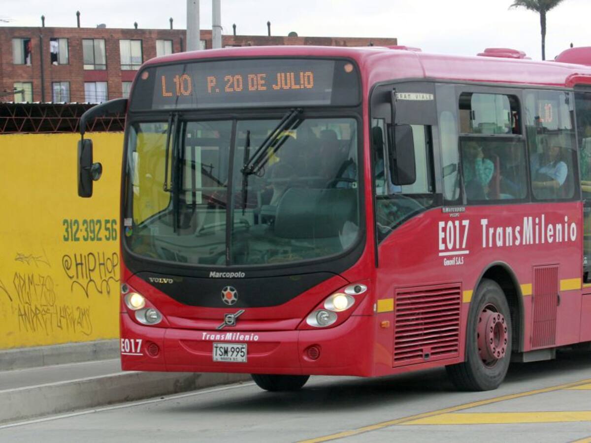 Bogotá: Transmilenio funcionará hoy hasta las 8:00 p.m.