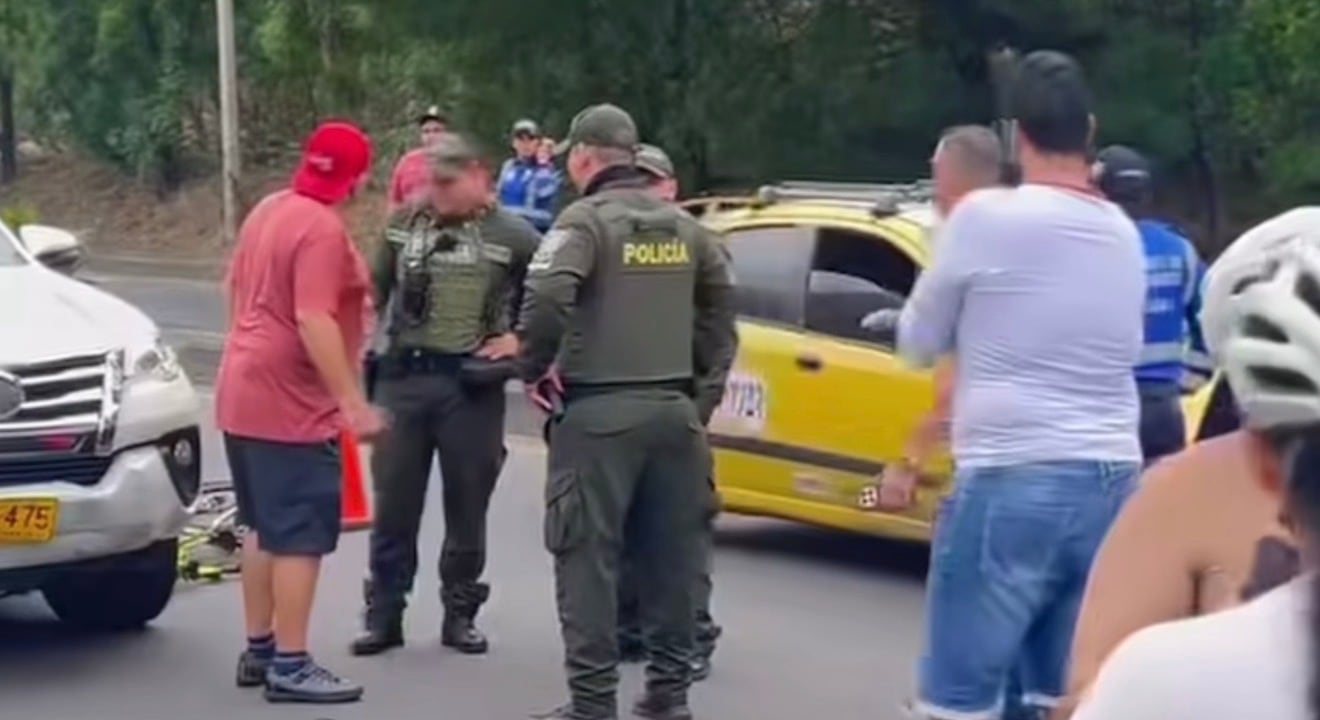 Gremio de ciclistas rechaza accidente que dejó tres deportistas lesionados en Cúcuta. Foto: Cortesía.