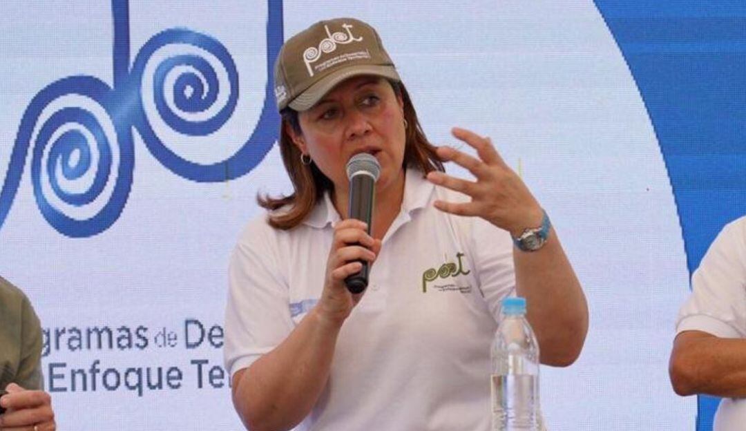 Ministra María Ximena Lombana