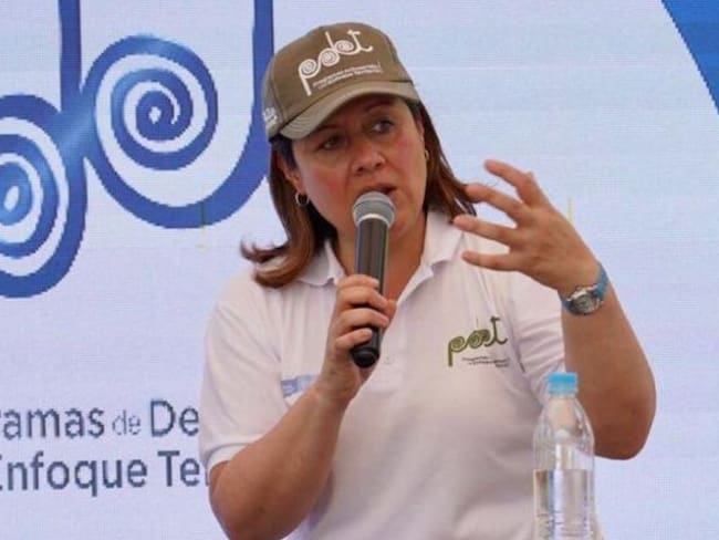 Ministra María Ximena Lombana