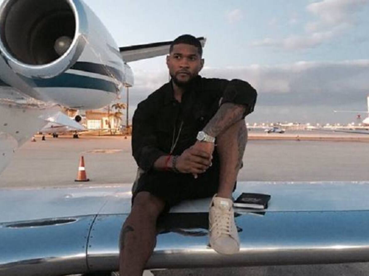 Usher se une a la onda de Kim Kardashian y se desnuda en Snapchat