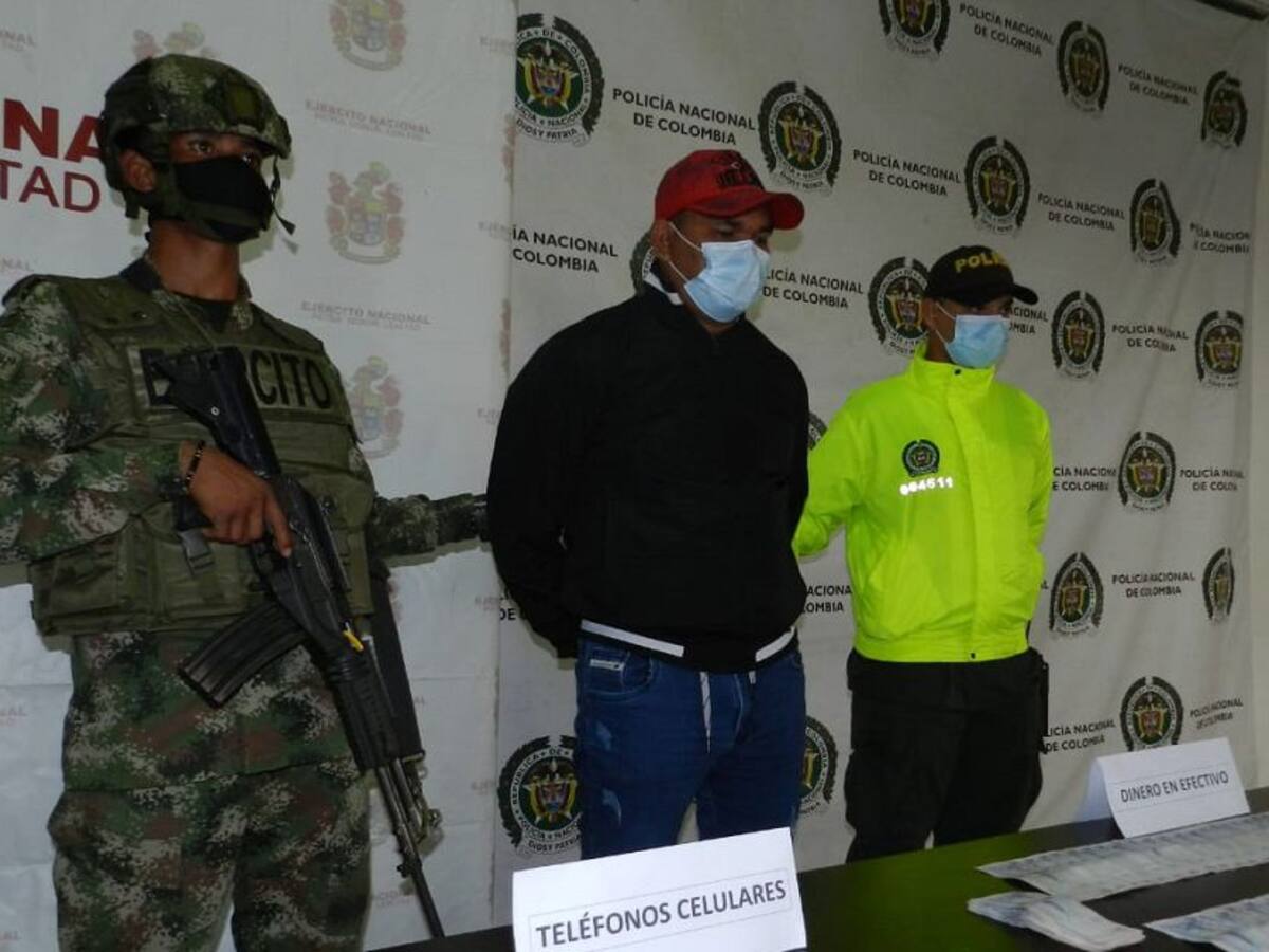 Cae presunto cabecilla del Clan del Golfo señalado de homicidio en Montería