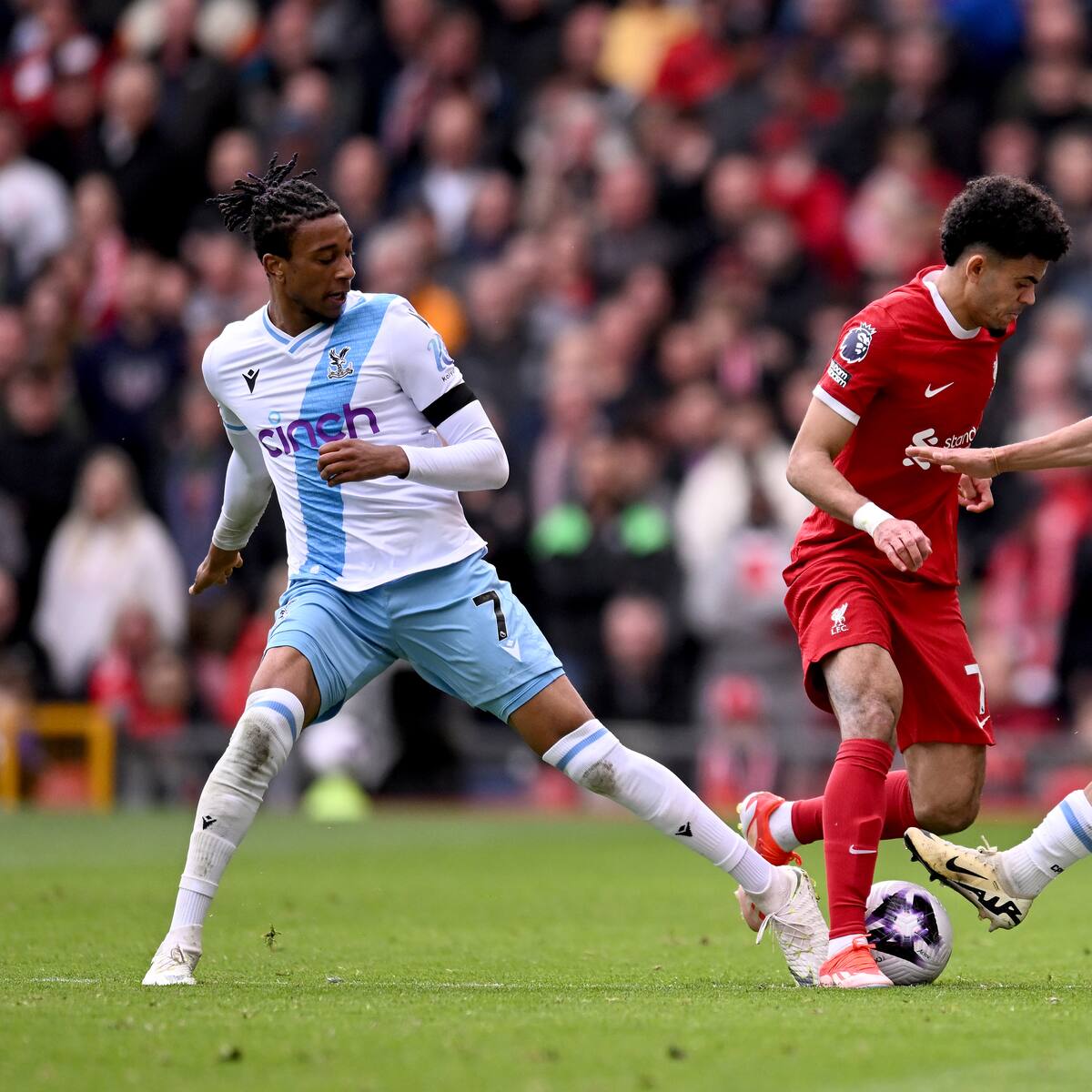 Crystal Palace, con Lerma y Muñoz, complican las aspiraciones del Liverpool de Luis Díaz