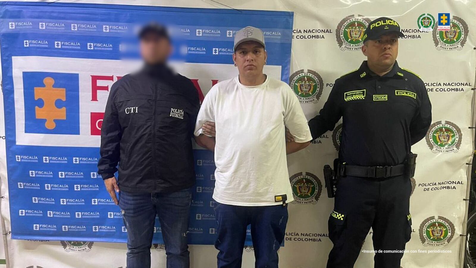 Faber Ferney Mejía Durango, taxista acusado. Foto: Fiscalía.
