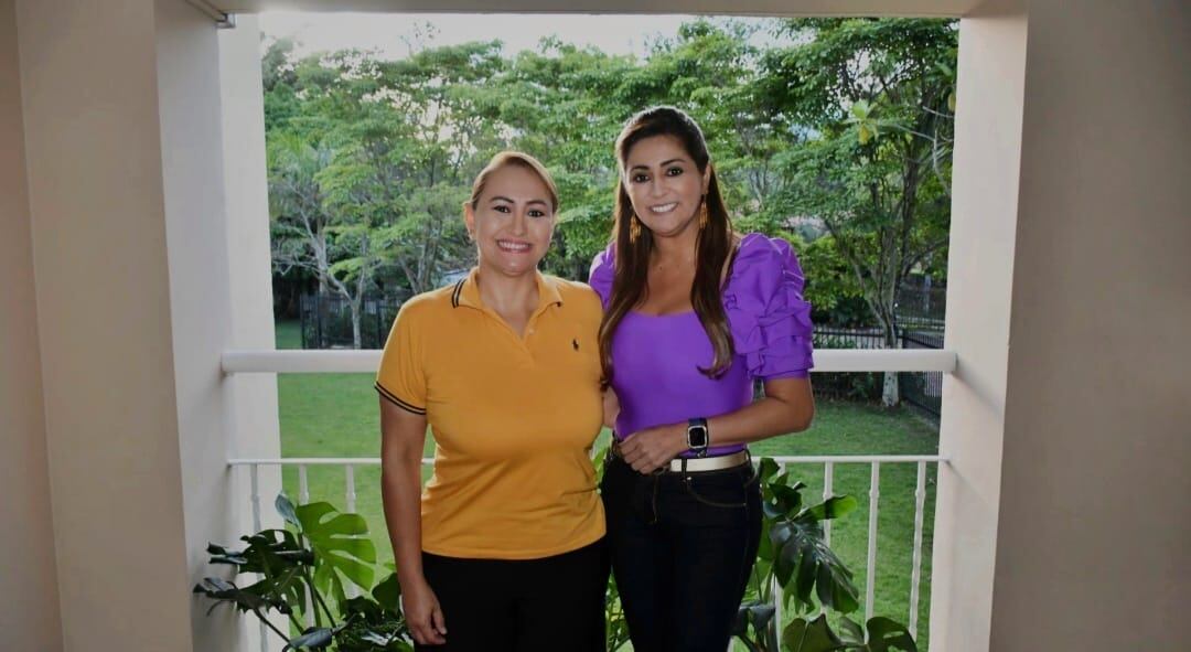 Adriana Matiz, gobernadora del Tolima y Linda Perdomo, designada como secretaria de inclusión social