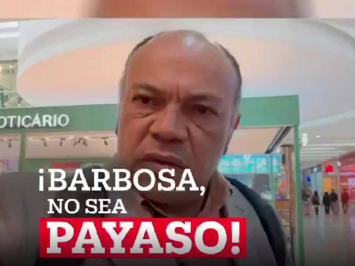 "No sea payaso fiscal Barbosa, a posar de eficiente": Colmenares