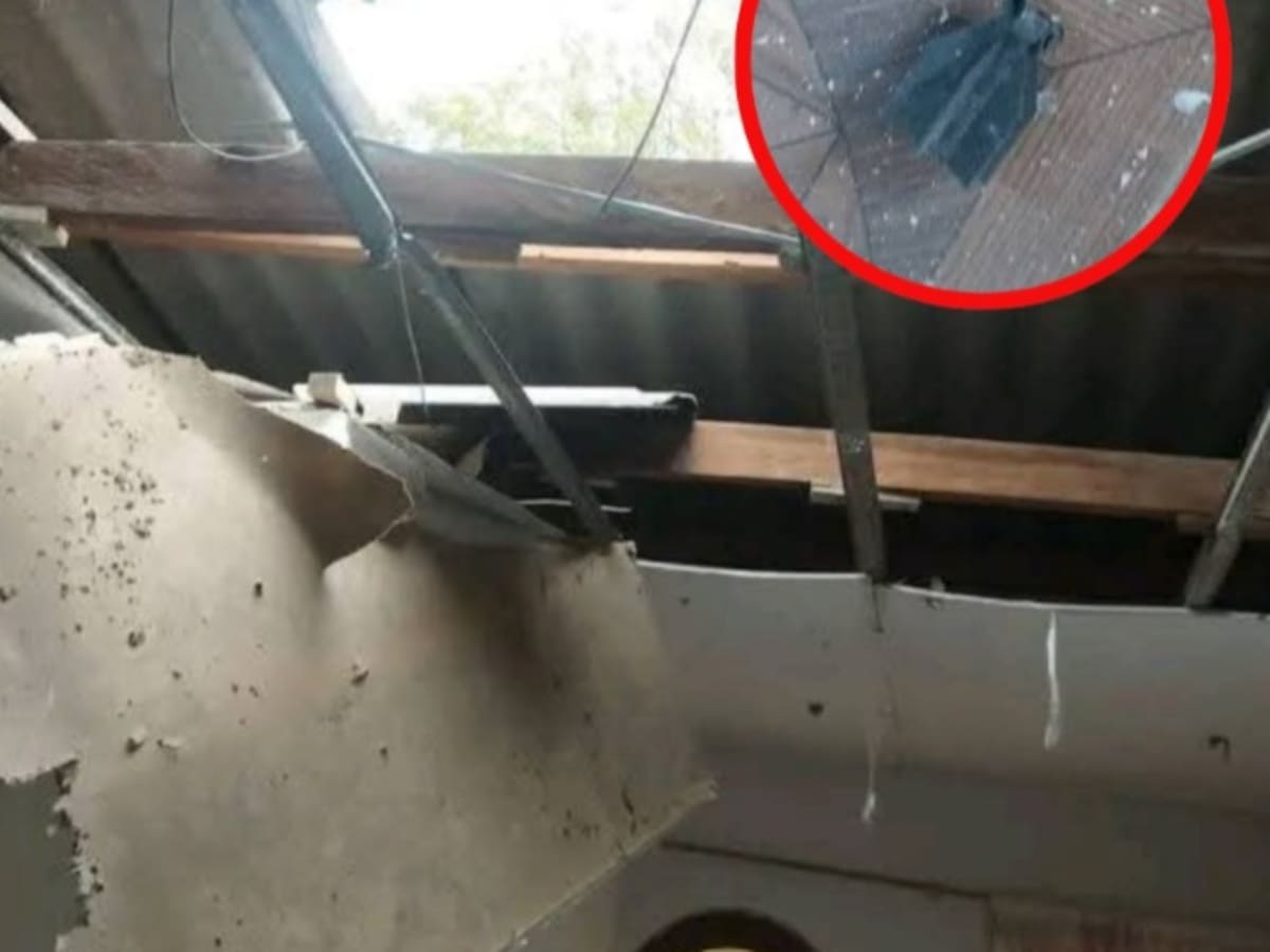 Ataque con explosivos lanzados desde drones contra estación de Policía en Cajibío deja menor herido