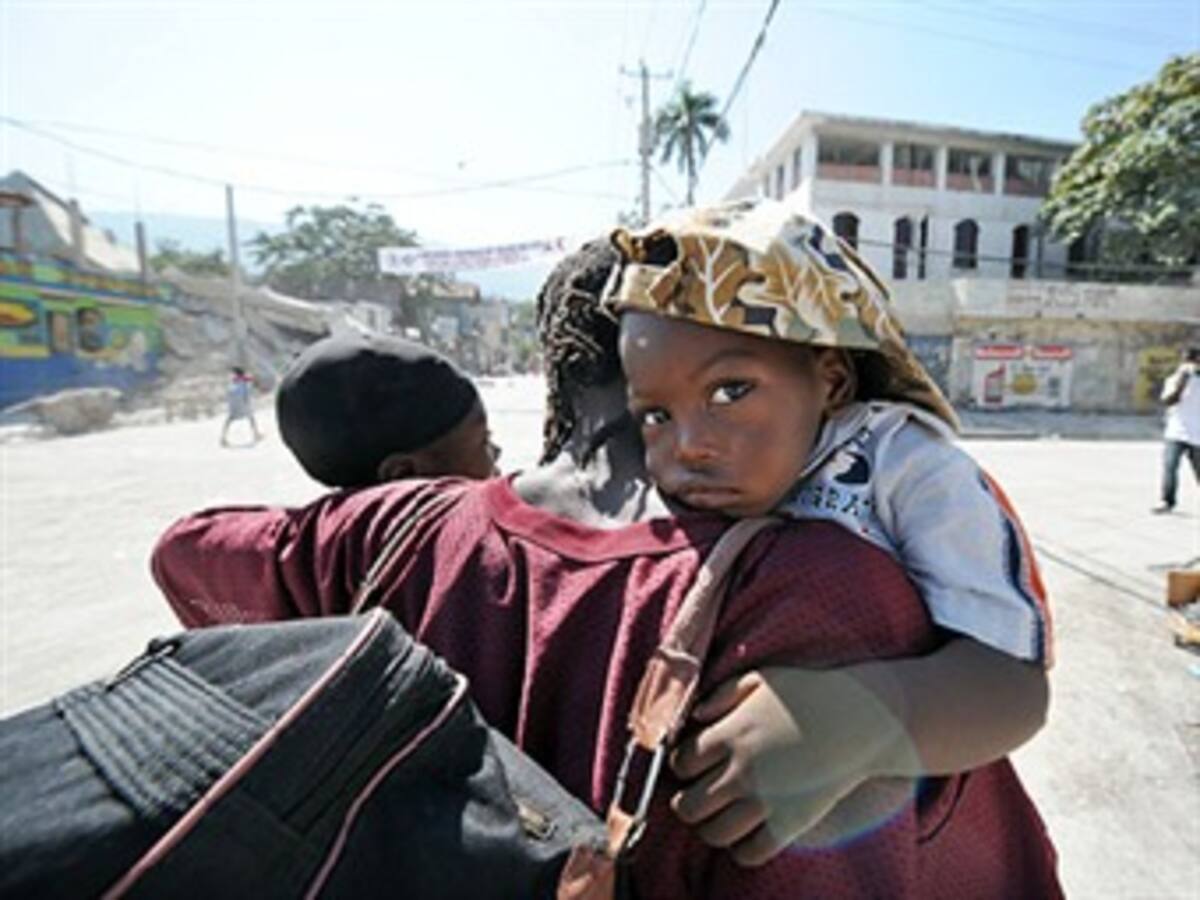 Dos millones de niños haitianos están en riesgo de caer en manos de redes de explotación