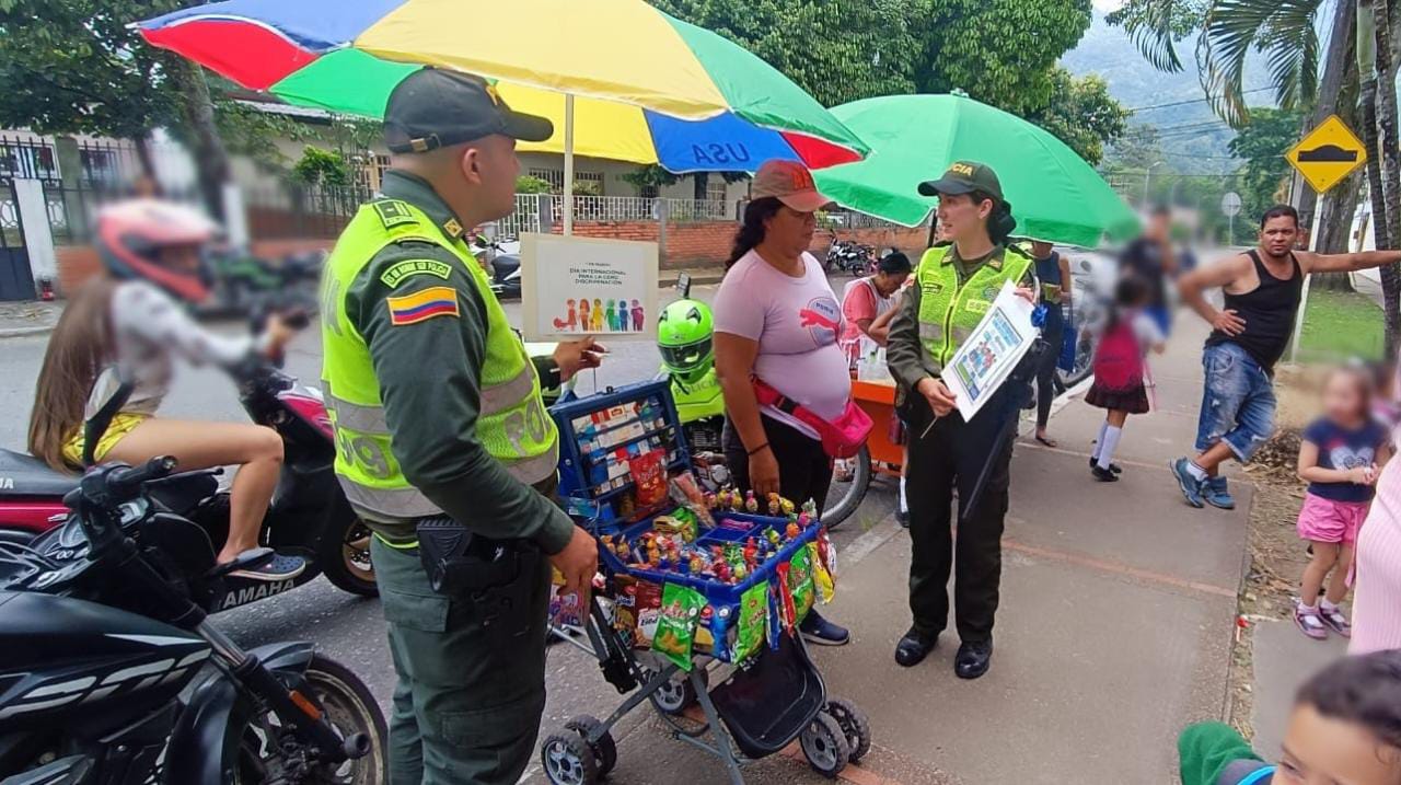 Las autoridades garantizan seguridad para prevenir el reclutamiento de niños en el Tolima.