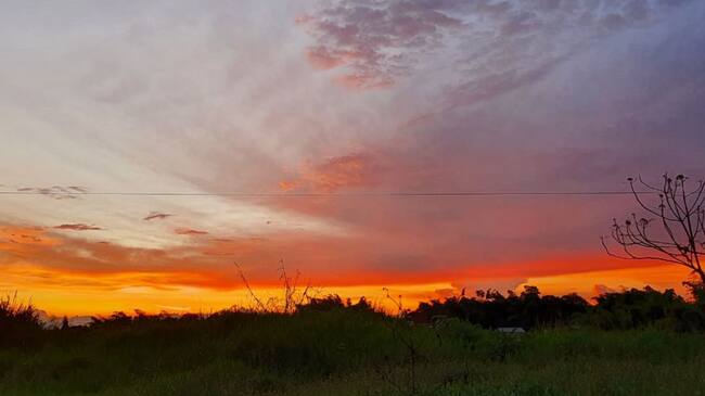 Atardecer en Armenia