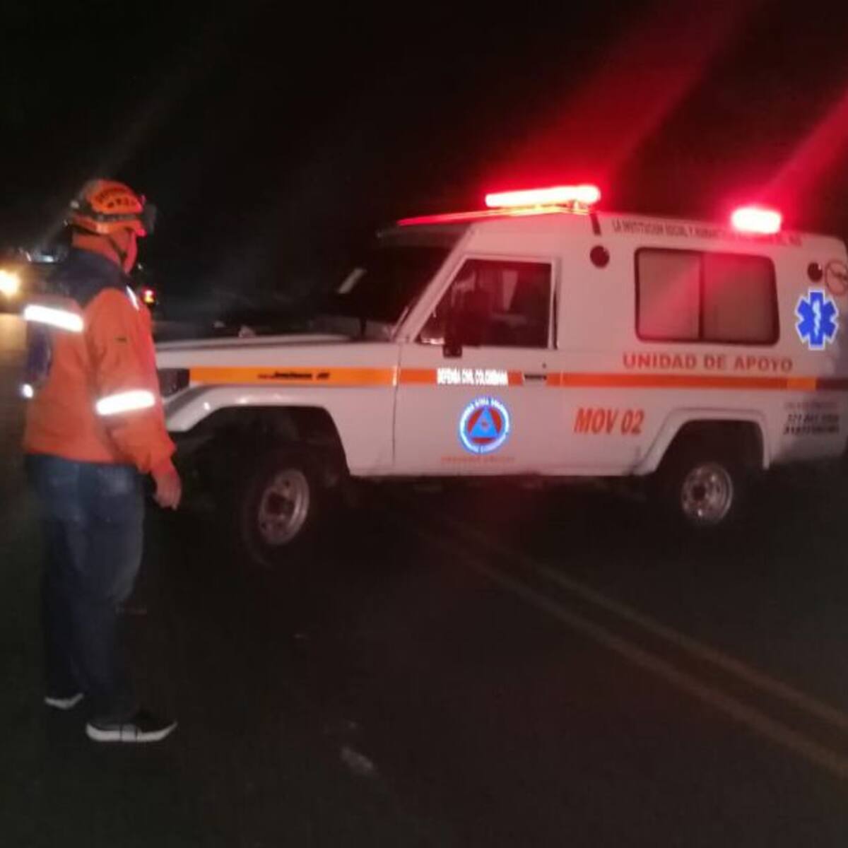 Dos personas fallecieron en un accidente de tránsito cerca Anserma, Caldas