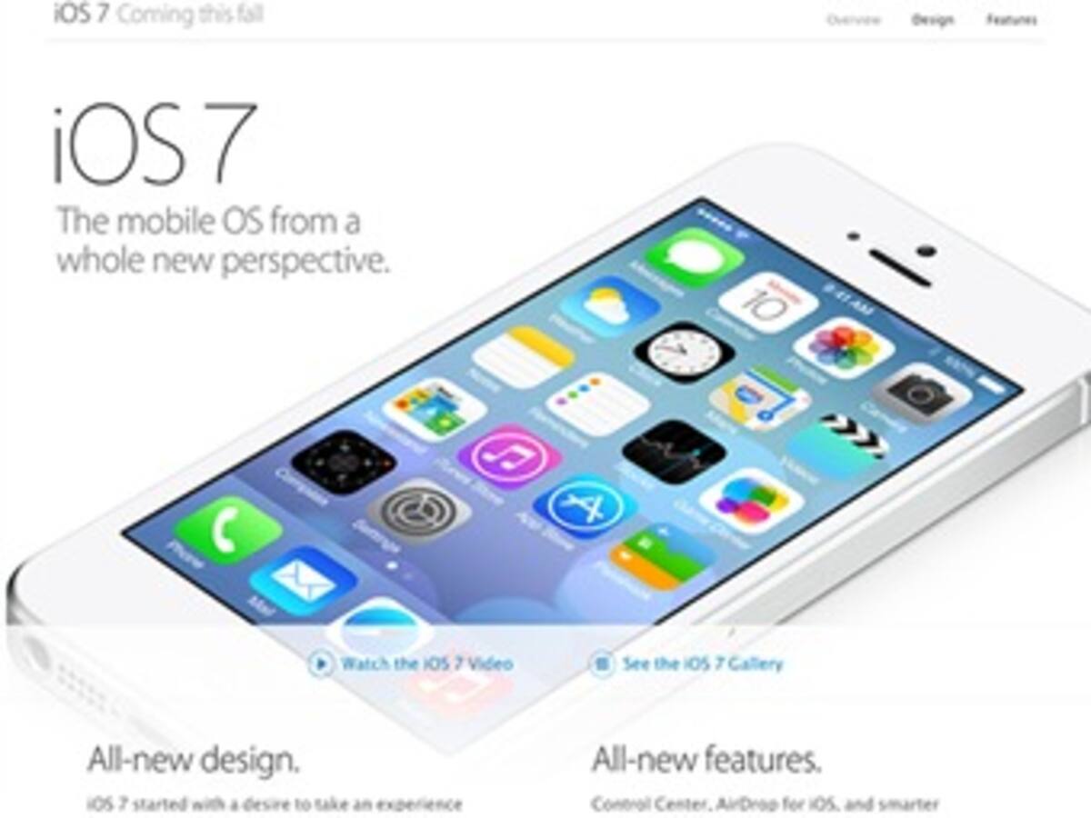 Apple publica iOS 7, la actualización de su sistema operativo móvil