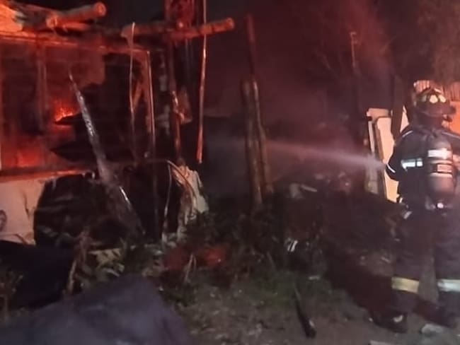 En Popayán, mujer incendió su casa tras discutir con su pareja