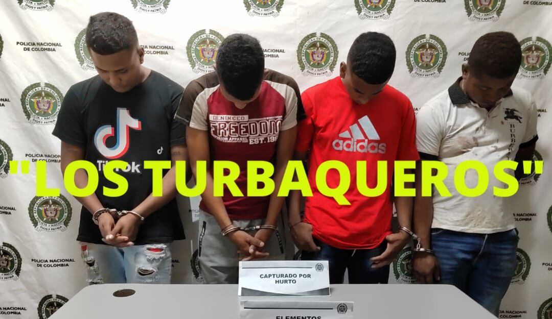 Cuatro capturados dejó este operativo liderado por la Policía luego de que se perpetrara un hurto en un hostal