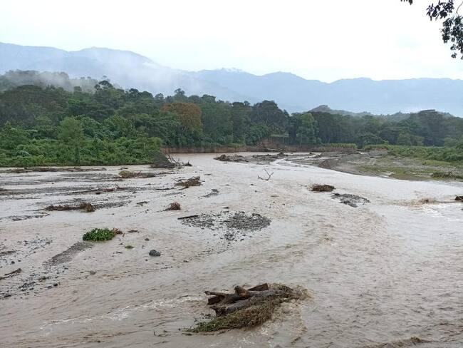 Afectaciones por las lluvias en Antioquia. Cortesía: Dagran.