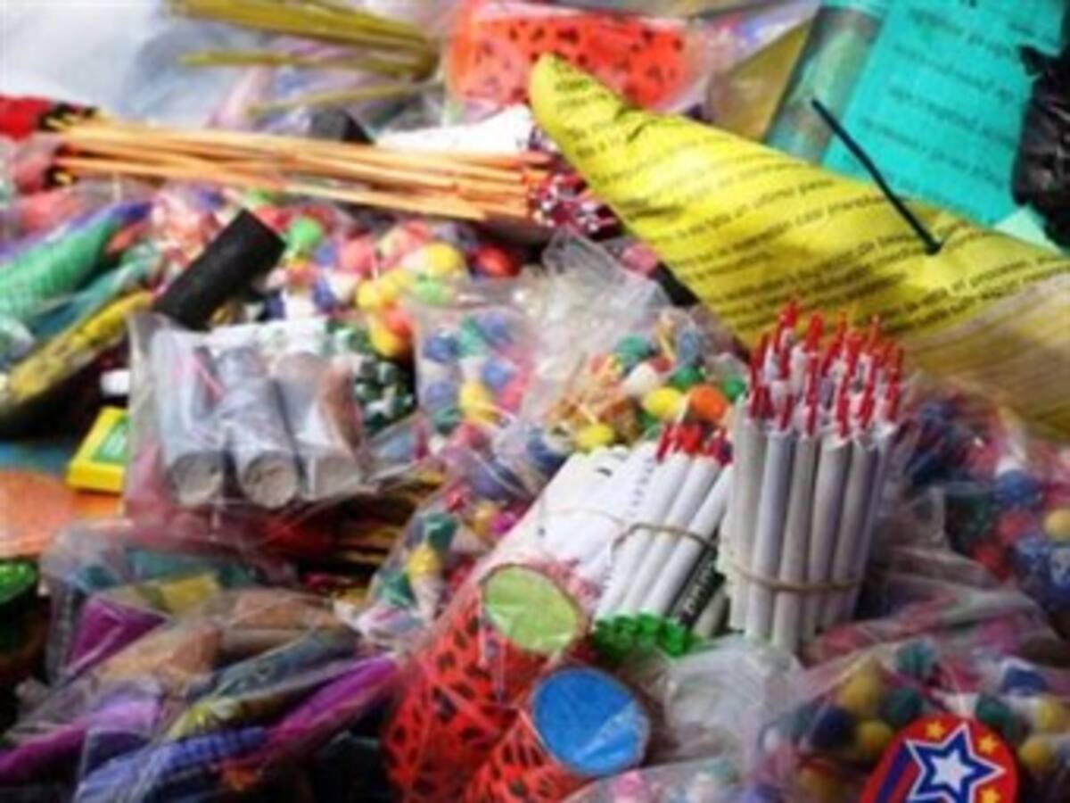 La Policía decomisó 150 kilogramos de pólvora en La Guajira