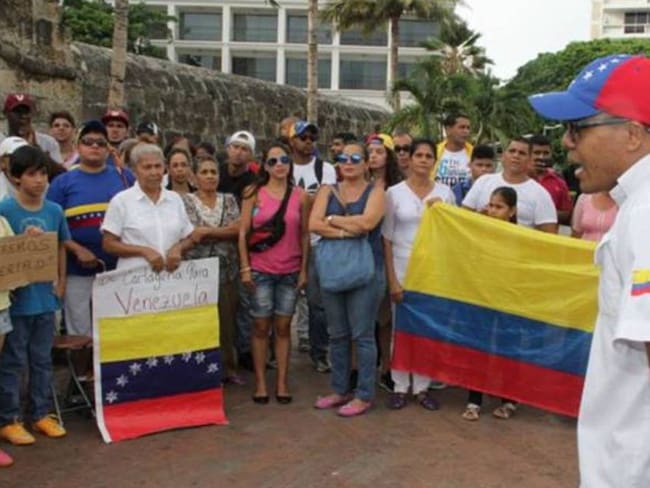 Venezolanos en Cartagena harán jornada de ayudas humanitarias